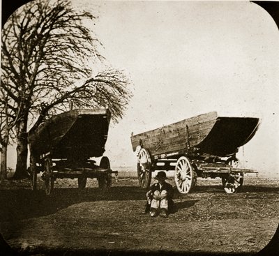 Barca a ponte su ruote, 1861-65 da Mathew B. Brady